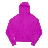 NIKE Womens Purple Hoodie Full Zip M