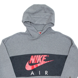 NIKE Mens Grey Hoodie S