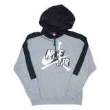 AIR JORDAN Mens Grey Hoodie XS