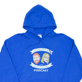 GILDAN Mens Blue Hoodie L