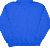 GILDAN Mens Blue Hoodie L
