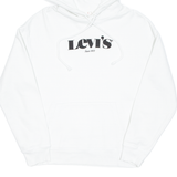 LEVI'S Mens White Hoodie S