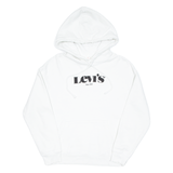 LEVI'S Mens White Hoodie S