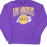 NBA Los Angeles Lakers Womens Purple Hoodie USA M