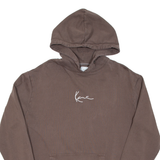 KARL KANI Mens Brown Hoodie M