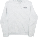 PUMA Mens Grey Hoodie S