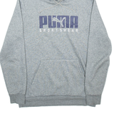 PUMA Mens Grey Hoodie S
