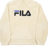 FILA Fleece Womens Beige Hoodie XL