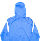 NIKE Mens Blue Hoodie Full Zip M