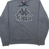 KAPPA Mens Grey Hoodie L
