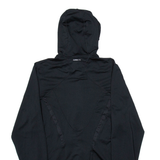 ADIDAS Womens Black Hoodie Full Zip UK 12