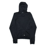 ADIDAS Womens Black Hoodie Full Zip UK 12