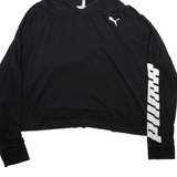 PUMA Womens Black Hoodie M
