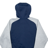 ADIDAS Mens Blue Hoodie Full Zip S