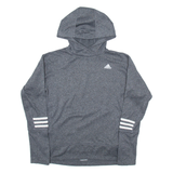 ADIDAS Womens Grey Hoodie S