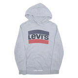 LEVI'S Mens Grey Hoodie S