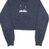 ELLESSE Womens Blue Hoodie UK 12