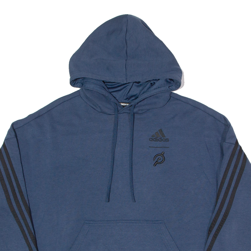 ADIDAS Peloton Mens Blue Hoodie S