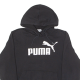 PUMA Womens Black Hoodie UK 18