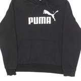 PUMA Womens Black Hoodie UK 18