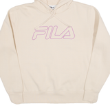 FILA Womens Beige Hoodie UK 14
