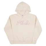 FILA Womens Beige Hoodie UK 14