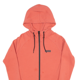 PUMA Womens Pink Hoodie Full Zip S