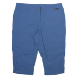 JACK WOLFSKIN Womens Casual Shorts Blue Slim L W34