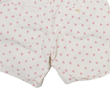 TOMMY HILFIGER Womens Casual Shorts Cream Spotted S W28