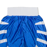 RAGING BULL Mens Sports Shorts Blue Relaxed Striped S W24