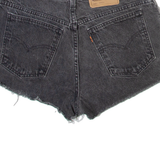 LEVI'S Orange Tab Womens Denim Shorts Grey 90s M W30