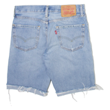 LEVI'S 511 Womens Denim Shorts Blue Slim M W29