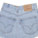 LEVI'S Altered Womens Denim Shorts Blue M W24