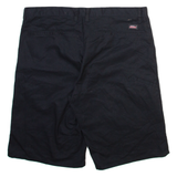 DICKIES Mens Workwear Shorts Black Relaxed XL W40