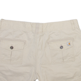 CARHARTT Womens Casual Shorts Beige L W34