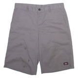 DICKIES Mens Workwear Shorts Grey M W34