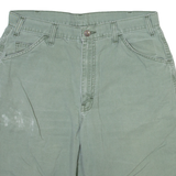 DICKIES Mens Workwear Shorts Green M W30