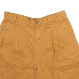 RAFAELLA Womens Casual Shorts Orange Relaxed S W28