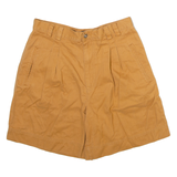 RAFAELLA Womens Casual Shorts Orange Relaxed S W28