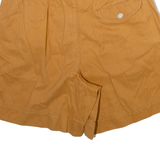 RAFAELLA Womens Casual Shorts Orange Relaxed S W28