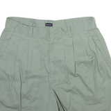 DOCKERS Womens Casual Shorts Green Relaxed XS W25