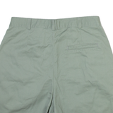 DOCKERS Womens Casual Shorts Green Relaxed XS W25