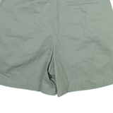 DOCKERS Womens Casual Shorts Green Relaxed XS W25