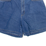 JONES Womens Denim Shorts Blue M W30