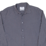 LEVI'S Mens Shirt Black Check Long Sleeve L