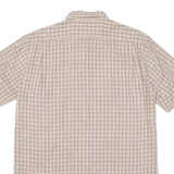 EUROMAN Mens Shirt Brown Check M