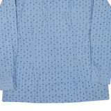CONVAIR Mens Shirt Blue Spotted Long Sleeve L