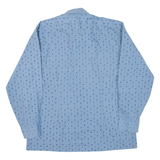 CONVAIR Mens Shirt Blue Spotted Long Sleeve L