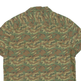 GUESS Mens Shirt Green Camouflage M