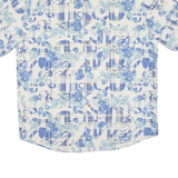 NEW HAVEN Mens Shirt Blue Floral M